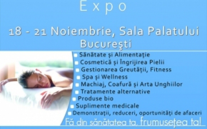 Participa la Health and Beauty Expo la Bucuresti
