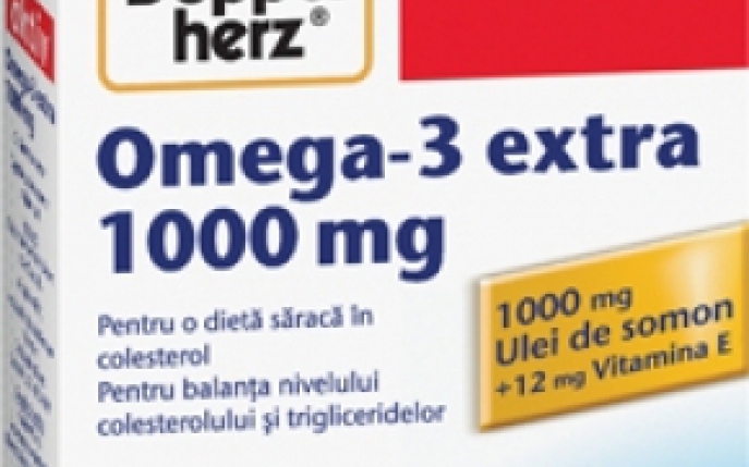 Omega-3 - Substante vitale esentiale pentru inima si sistemul nervos
