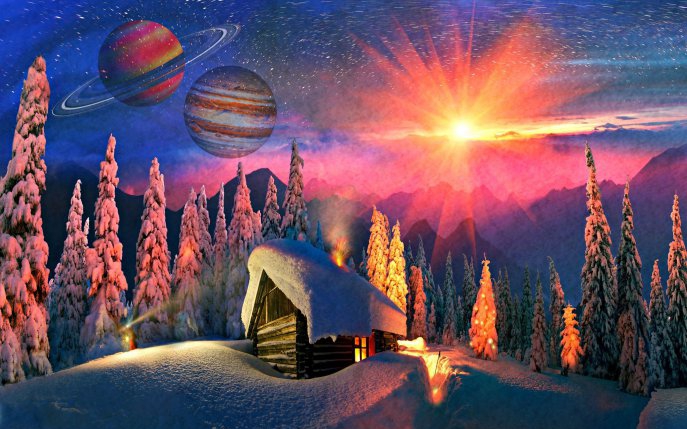 Fenomen rar pe cer: ”Steaua Craciunului ” se arată, după 800 de ani, datorită conjuncției Jupiter – Saturn în Vărsător din 21 decembrie
