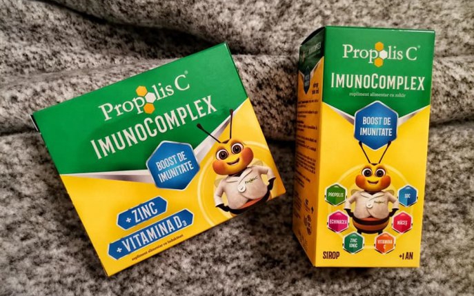 Oferă un boost imunității tale cu Propolis C® ImunoComplex