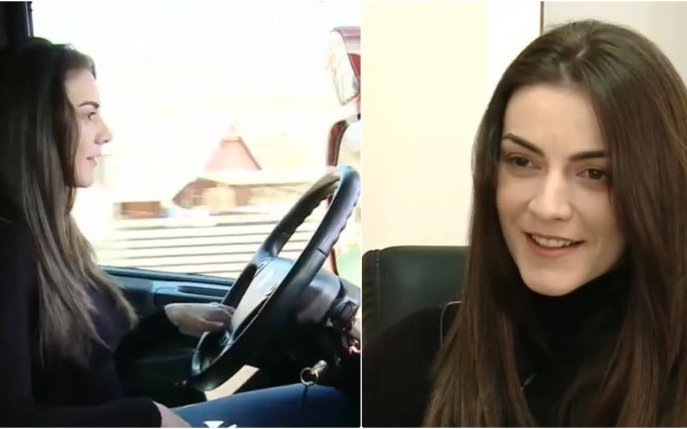 Povestea româncei care s-a făcut șofer de TIR după ce a absolvit două facultăți