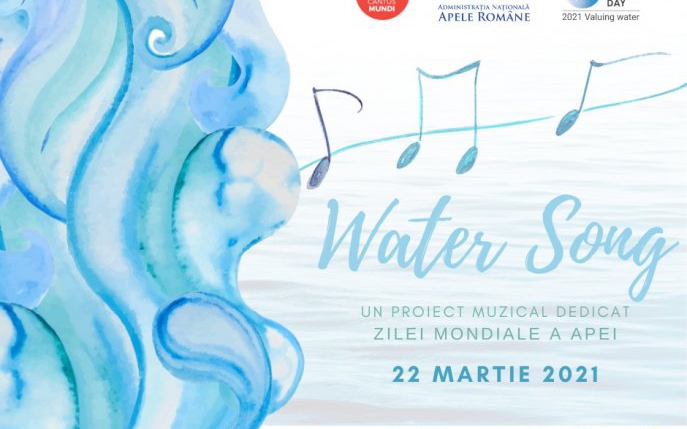 De Ziua Mondială a Apei, Administrația Națională „Apele Române” și copiii din Cantus Mundi lansează în premieră națională „WATER SONG”