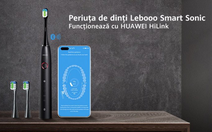 Huawei lansează periuța de dinți cu autonomie de 3 luni și încărcare wireless