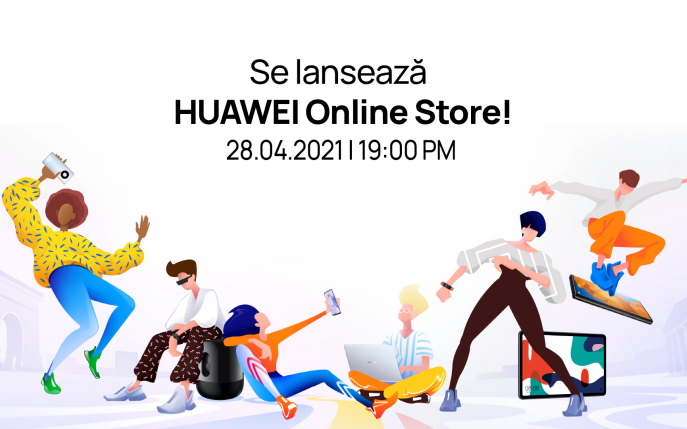 Huawei deschide www.huaweistore.ro: vouchere de 6.000 lei și surprize pentru toți clienții