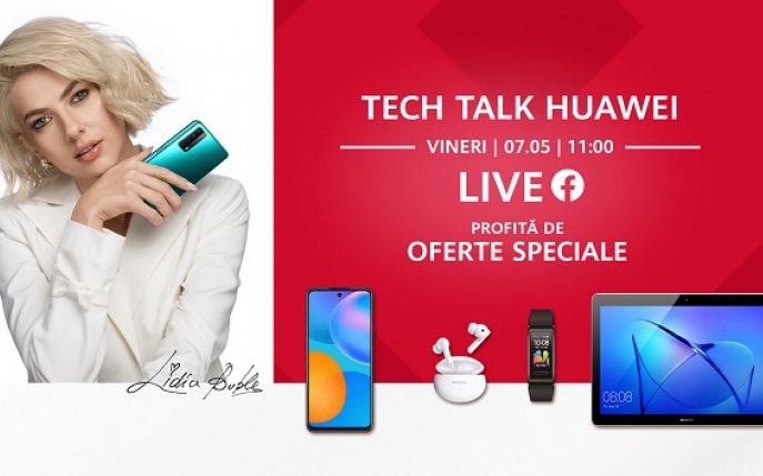 Huawei anunță Huawei Live Tech Talk: o serie de live streaming-uri inedite care aduc premii, discount-uri și invitați surpriză