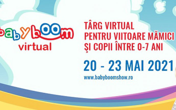 Baby Boom Show – ediţia de primăvară se mută în online şi este cu intrare gratuită!