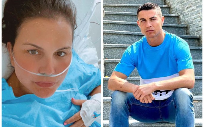 Katia Aveiro, sora lui Cristiano Ronaldo, internată în spital cu complicații de la COVID-19