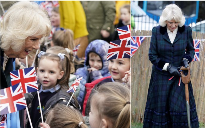 Camilla, prima apariție publică de când regina Elisabeta i-a făcut neașteptata onoare și a numit-o viitoarea regină consort