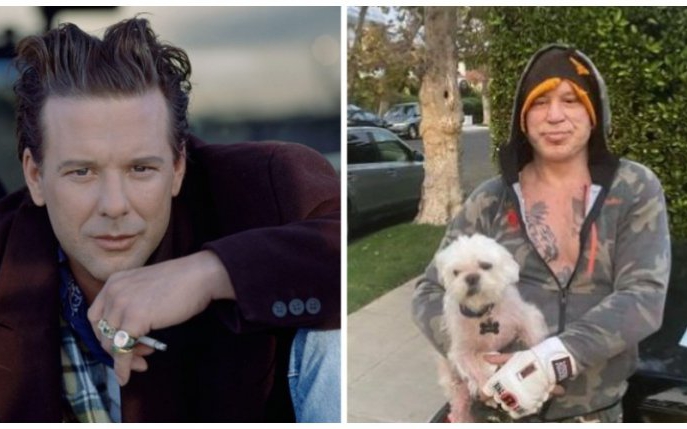 Ce a fost și ce a ajuns. Cum arată azi Mickey Rourke, cel mai frumușel "băiat rău" de la Hollywood