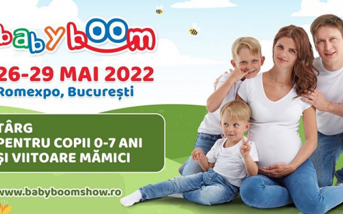 Discounturi de până la 70% şi experienţe unice la Baby Boom Show, cel mai mare târg pentru copii şi viitoare mămici
