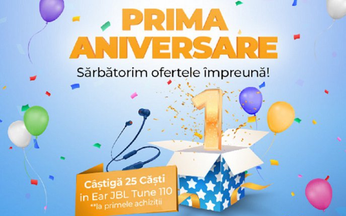 Magazinul online Mobino.ro aniversează un an pe piața din România!