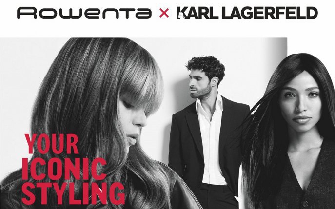 KARL LAGERFELD și Rowenta lansează în România o linie în ediție limitată de produse pentru îngrijirea părului