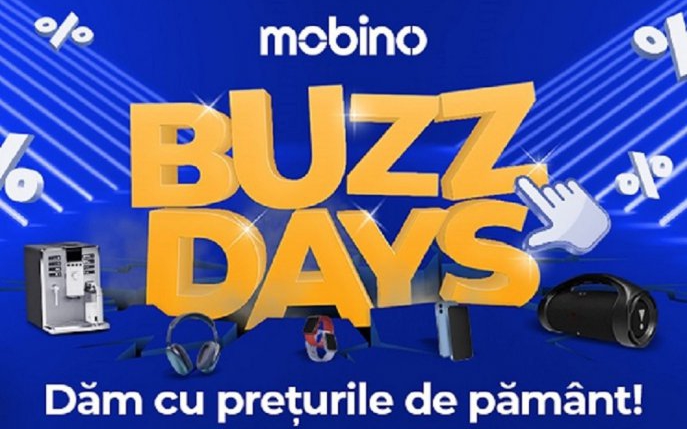 Magazinul online Mobino.ro lansează campania de reduceri BUZZ DAYS