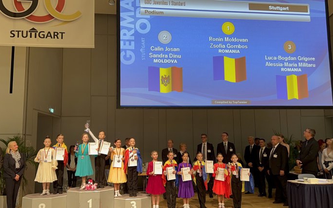 Aur pentru România la cea mai mare competiție de dans sportiv la nivel mondial 3 dintre medaliile de aur, câștigate de către sportivii clubului Pas în Doi