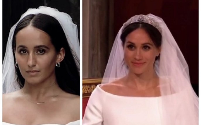 Mireasa își cumpără rochia de mireasă cu 3 dolari, se transformă în copia fidelă a lui Meghan Markle