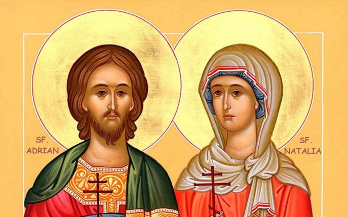 Cine au fost Sfinții Adrian și Natalia, simbolul familiei creștine