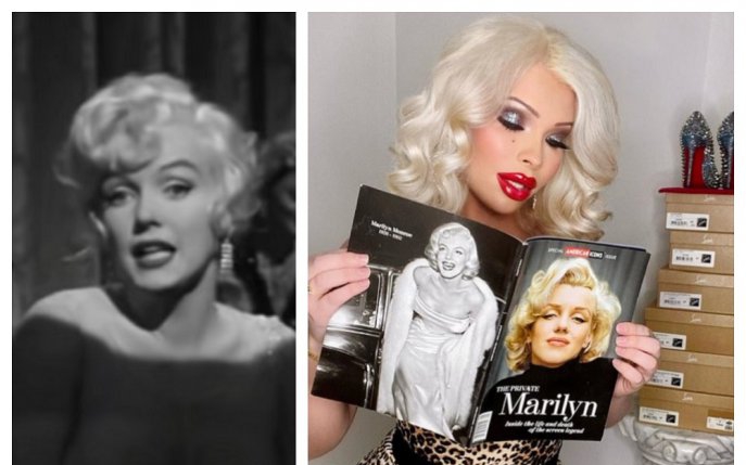 A cheltuit peste 50.000 de dolari pentru a semăna cu Marilyn Monroe. Rezultatul vorbește de la sine