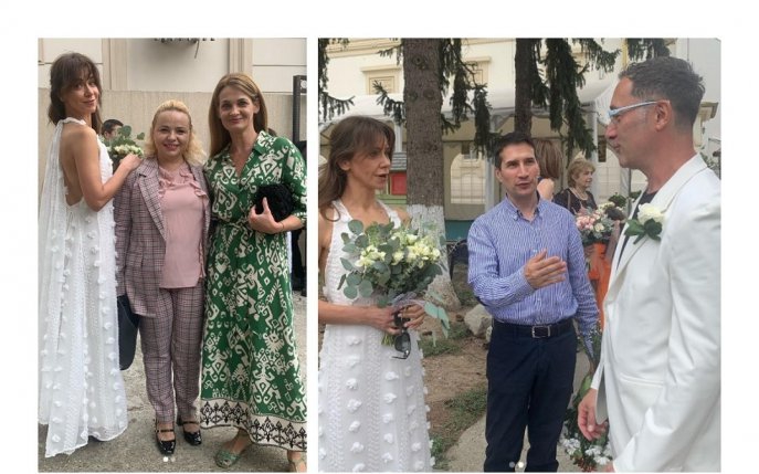 Tudor Giurgiu și Andreea Vasile, fosta logodnică a lui Mihai Bendeac, căsătoriți religios