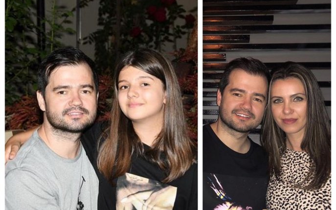 Ce familie frumoasă are Laurențiu Duță. Are o fiică și o soție superbă
