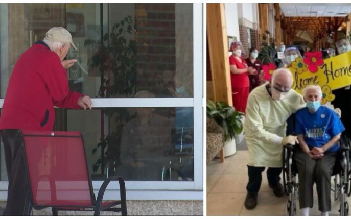 Soțul devotat, în vârstă de 93 de ani, își vizitează zilnic soția la azil: "Știi că te iubesc?"