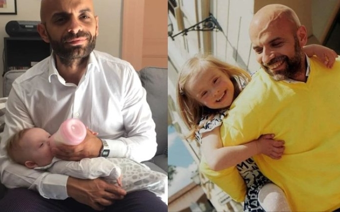 Un bărbat a adoptat o fetiță respinsă de 20 de familii. „Când am ținut-o prima dată în brațe, am fost copleșit de bucurie”