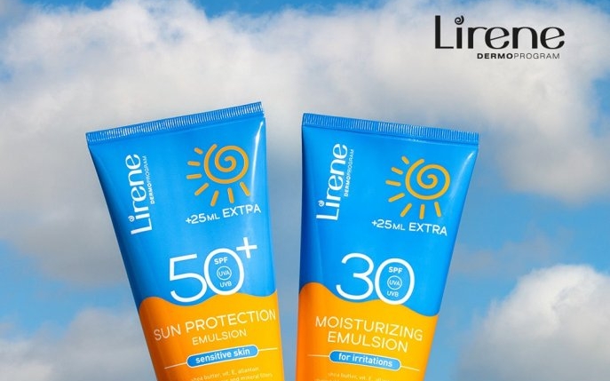Bucură-te de vară cu Lirene SUN. Protecție complexă cu spectru larg împotriva radiațiilor și arsurilor solare