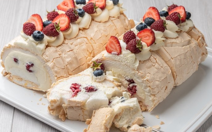 Rulada Pavlova: rețeta care te va cuceri