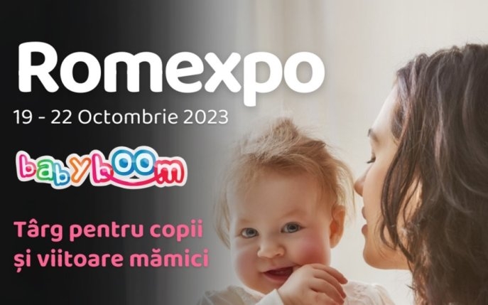 Ediţia de toamnă a Baby Boom Show – unicul târg pentru viitoare mămici şi copii- începe joi, 19.10, la Romexpo