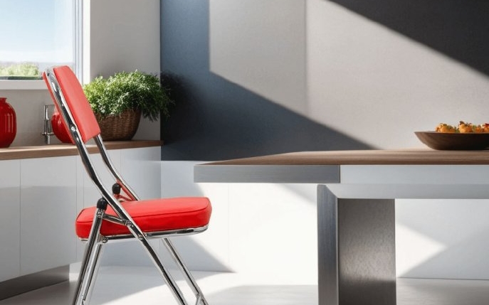 Scaune pliante pentru bucatarie