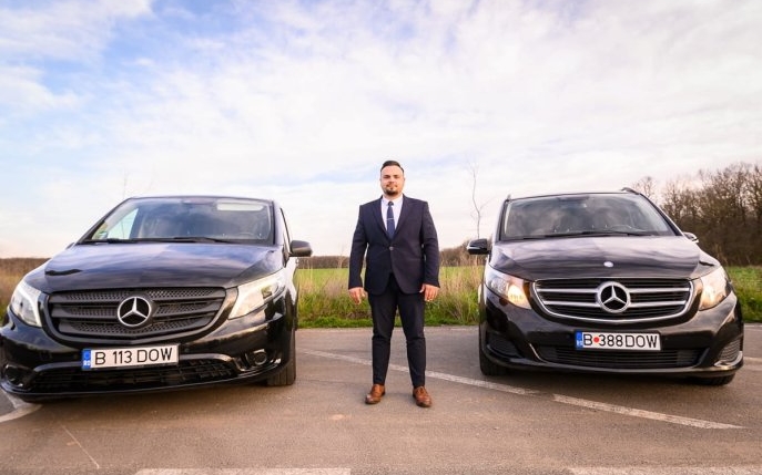 David Intercar îți facilitează transferul de la aeroportul Otopeni spre București