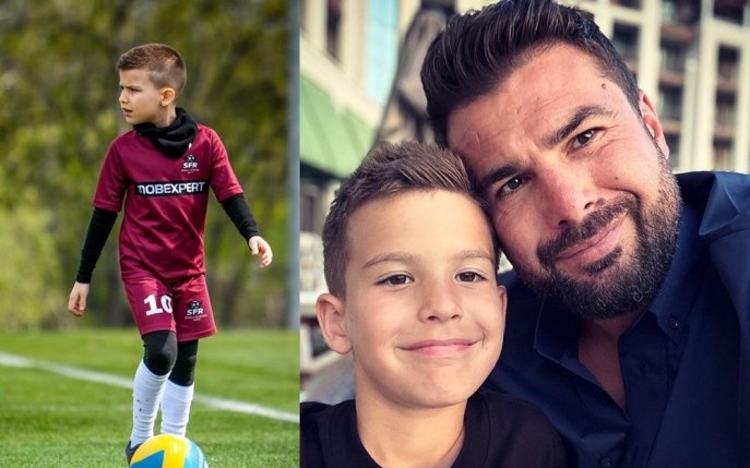 Ce mare a crescut Tiago, fiul cel mic al lui Adrian Mutu! Ce cadou special a primit cu ocazia aniversării de 7 ani