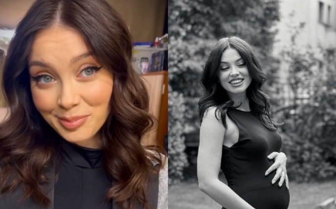 Gianina din „Las fierbinți" se pregătește pentru venirea pe lume a copilului. Urmează să intre în concediu prenatal
