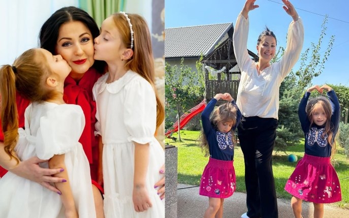 Gabriela Cristea se simte vinovată că nu mai poate petrece la fel de mult timp cu fiicele ei. „Doar o jumătate de oră am de petrecut cu ele"