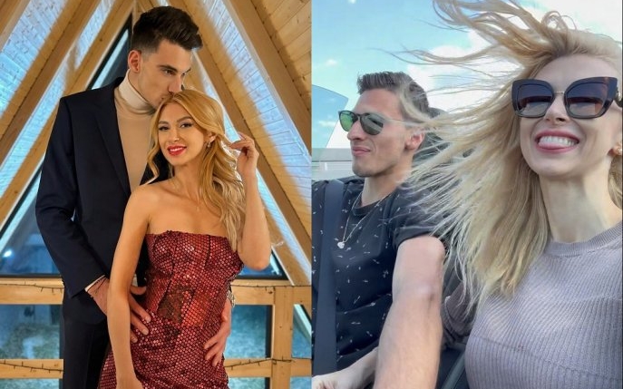 Andreea Bălan și Victor Cornea au aniversat un an de iubire. Cum au sărbătorit