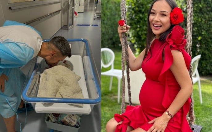 Vlăduța Lupău a născut al doilea copil! Toată familia artistei este în culmea fericirii