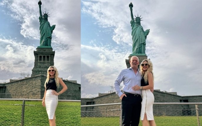 Iasmina Hill, românca ce a cucerit America. Soțul ei milionar, mai mare cu 34 de ani, administrează Statuia Libertății