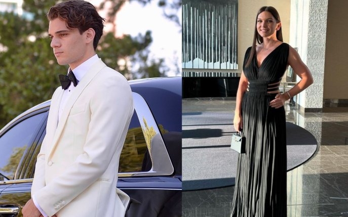 Rochia Simonei Halep, mai scumpă decât costumul de ginere al lui Ianis Hagi? Cu cine a participat sportiva la eveniment