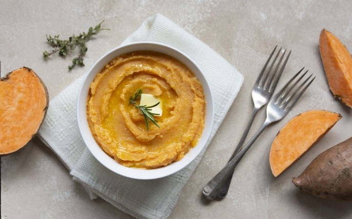Piure de cartofi dulci: rețeta simplă și delicioasă