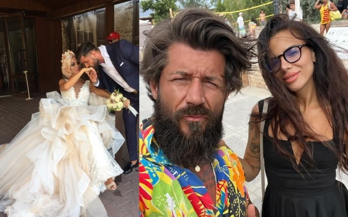 Imagini de la nunta Cristinei și a lui Andrei Rotaru de la Insula Iubirii. S-au căsătorit religios tot la televizor