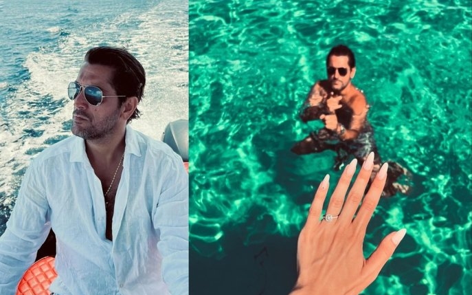 Cezar Ouatu și-a cerut iubita în căsătorie. Ce locație cu totul specială a ales