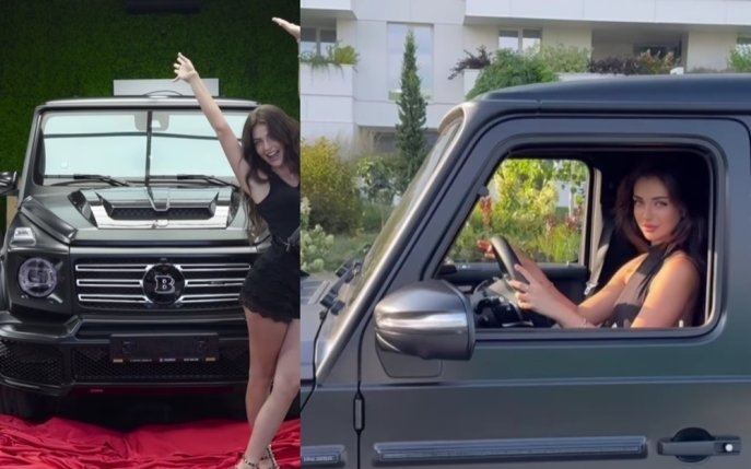 Andreea Bostănică și-a cumpărat mașina visurilor ei la doar 19 ani. Bolidul costă peste 300.000 de euro