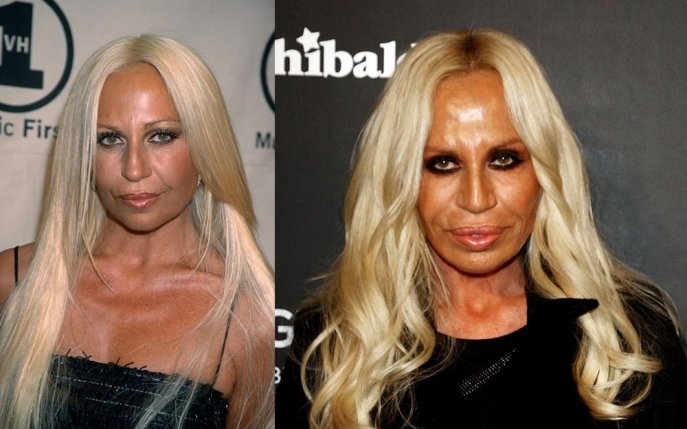 Cum arăta Donatella Versace înainte de operațiile estetice. Are o siluetă de invidiat la aproape 70 de ani, dar mulți spun că nu mai seamănă cu ea