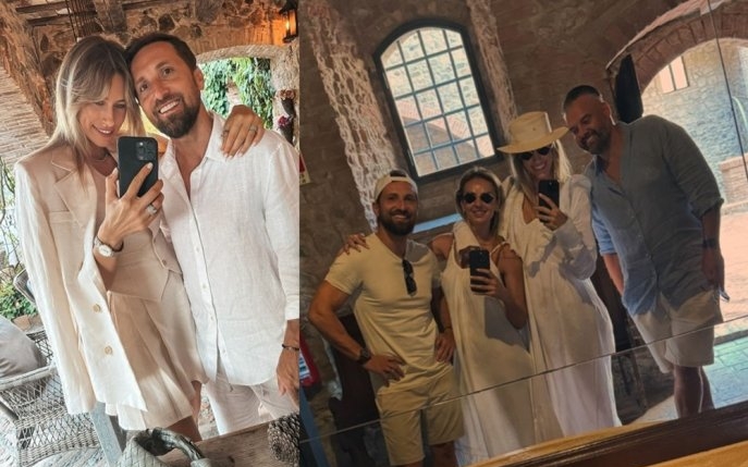 Gabriela și Dani Oțil au plecat în vacanță cu nașii lor, Roxana Ionescu și Tinu Vidaicu. În ce ipostaze s-au fotografiat nașa și fina