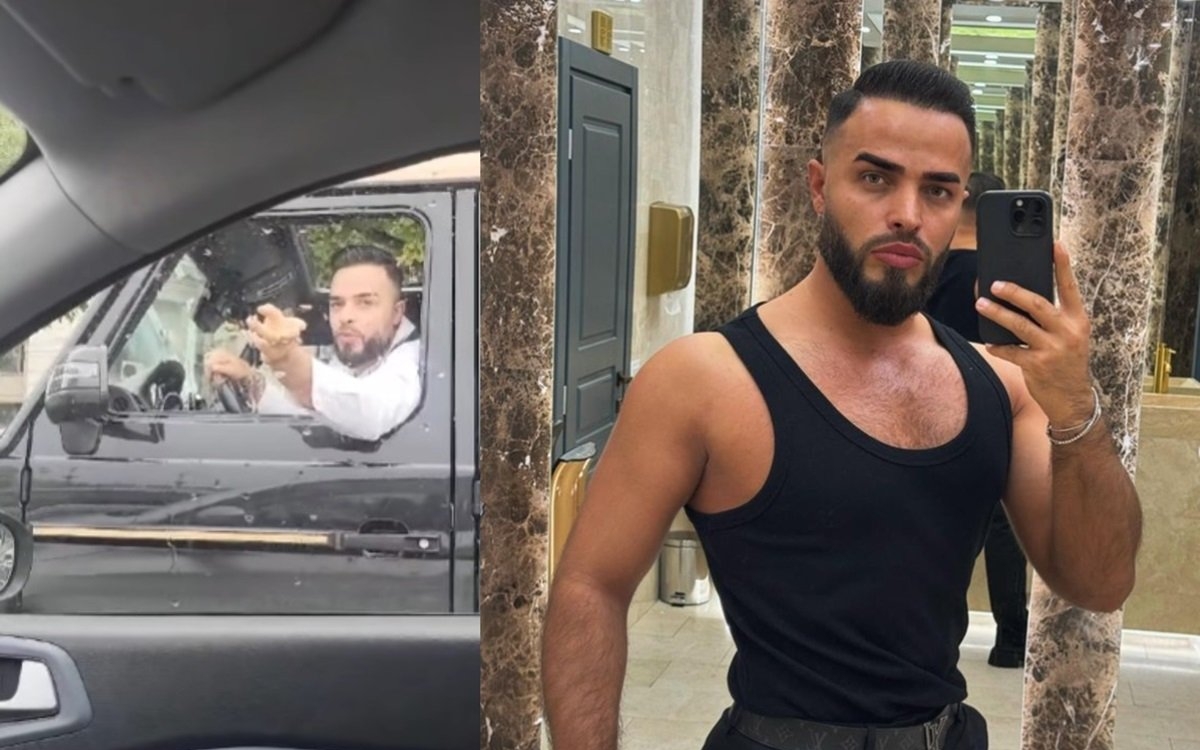 Bassam a agresat o femeie în trafic? Vezi imaginile care fac înconjurul internetului