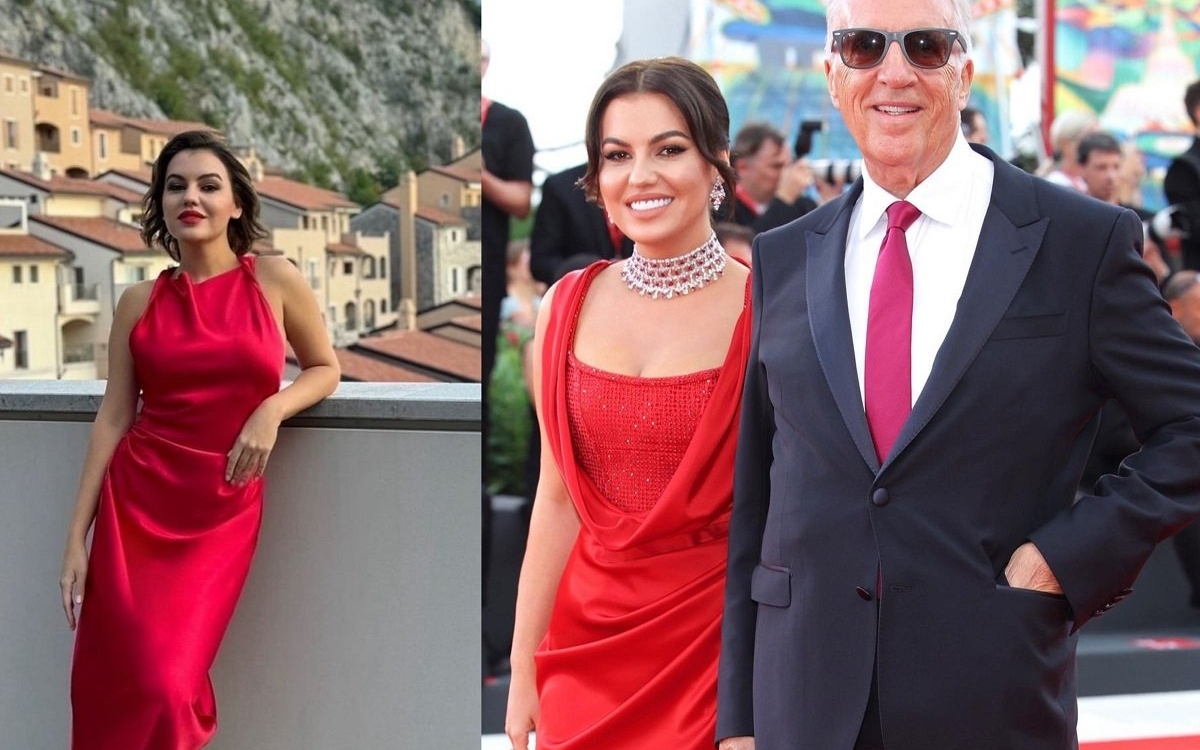 Romina Gingașu, apariție răvășitoare la un eveniment extrem de important în Italia. A purtat o rochie de doar 160 de lei