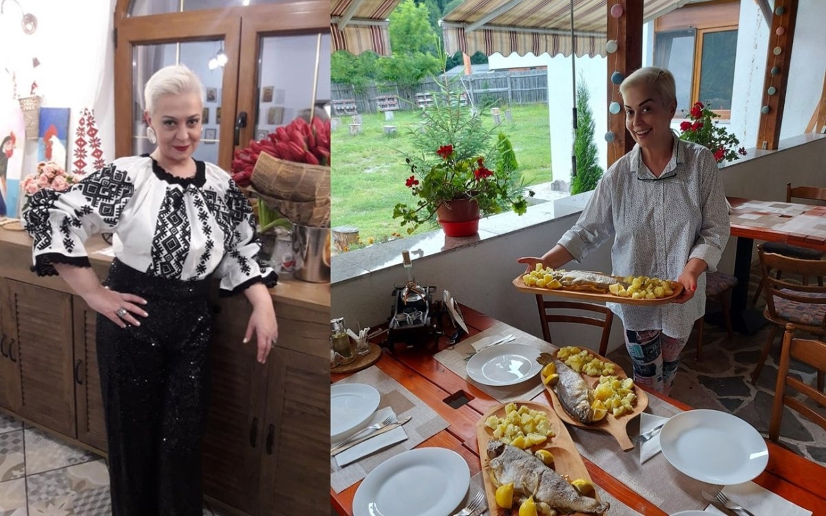 Cum arată conacul Monicăi Anghel din județul Argeș. Este un spațiu cu multă încărcătură spirituală, fiind locul de suflet al multor pelerini credincioși