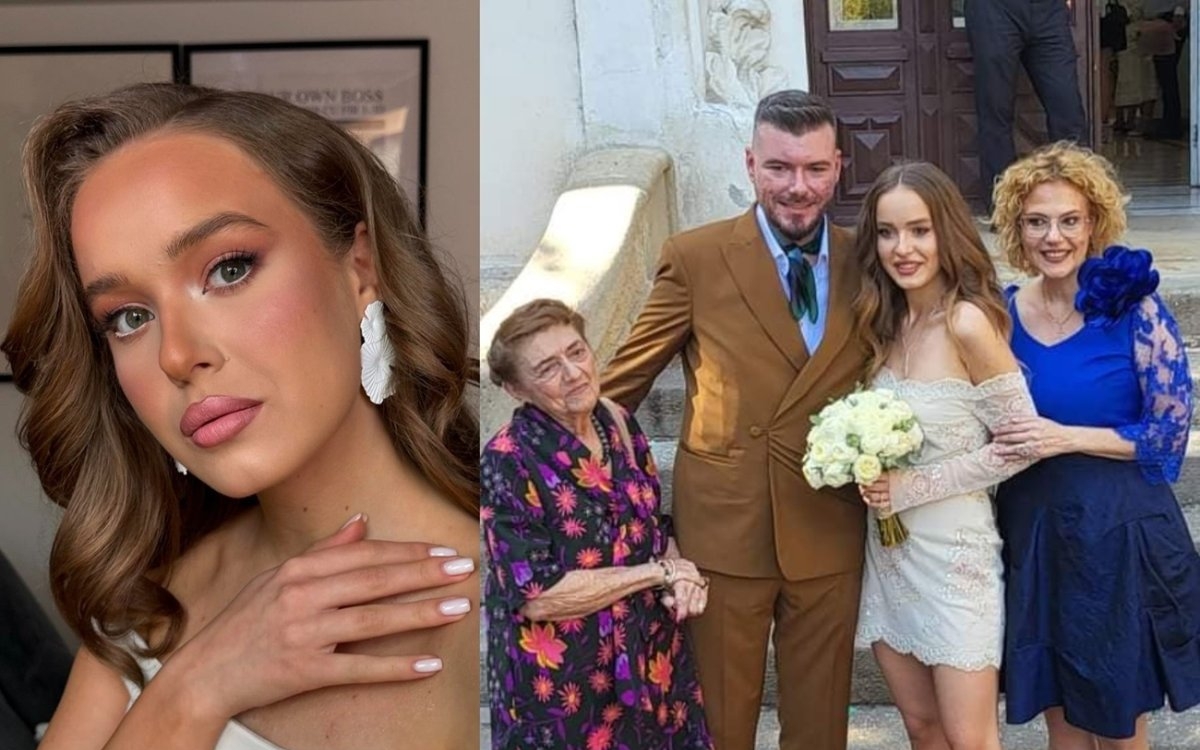 Fiica Ralucăi Moianu s-a căsătorit la numai 19 ani. Soțul tinerei este un celebru avocat