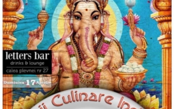 Incearca delicii culinare indiene, in weekend, la Letters Bar 