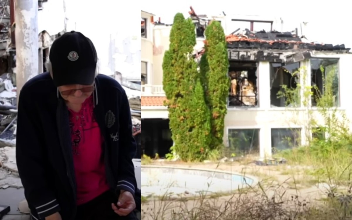 Irinel Columbeanu, în vizită la ”fostul palat”. Ce emoții l-au încercat la vederea casei care a ajuns o ruină