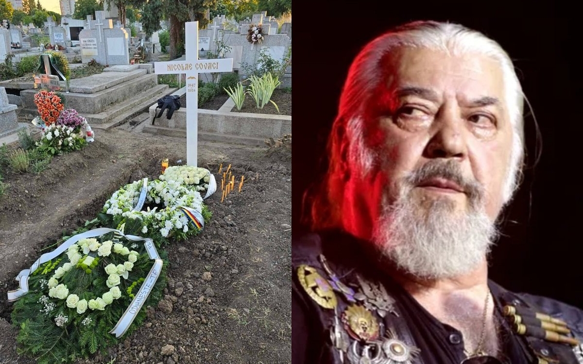 Descoperire emoționantă la mormântul lui Nicu Covaci, la două luni de la moartea sa. „Încă un semn de la Nicu”